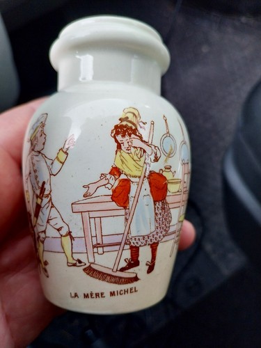 Pot moutarde ancien faience - moutarde,