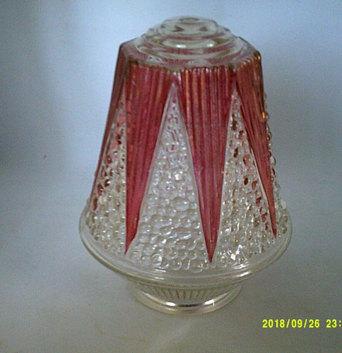 Verre art deco pour - pour, plafonnier