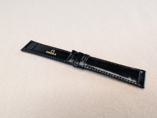 Nos bracelet omega cuir noir - cuir,