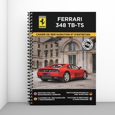 FERRARI 348 TB-TS : Cahier de