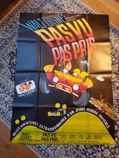 Affiche 1973 PAS VU PAS PRIS 120x160 Kurt RUSSELL /WALT DISNEY