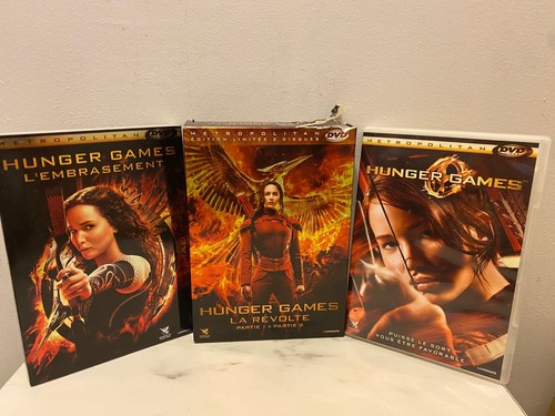 Lot dvd hunger games - x3,