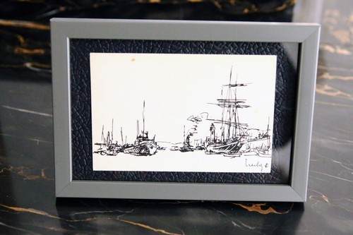 Herbo fernand dessin encre - dessin, de