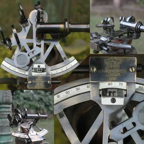 Sextant nautique laiton - sextant, en