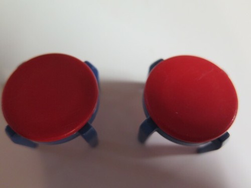 Tabouret rouge bleu - bleu, maison