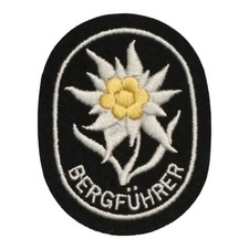 Edelweiss de bras Bergführer élite WW2 REPRODUCTION 
