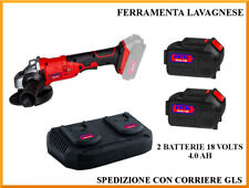 Kit Meuleuse À Batterie + 2 Batteries 18 V 4.0 Ah + Chargeur Double Excel