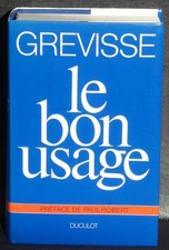 Grévisse Le bon usage 11e