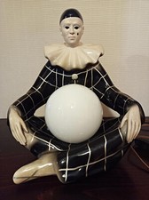 lampe pierrot vintage , globe