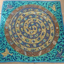 Hermes cashmere silk Scarf