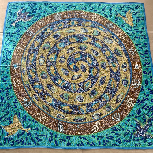 Hermes cashmere silk - , scarf