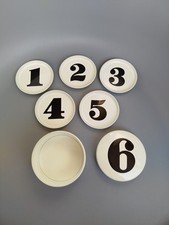 6 Dessous De Verre Éditions Chabrières ? Habitat ? 