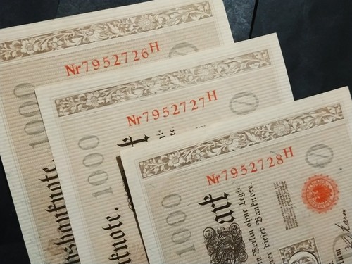 Série billets rare qui - série:3, n°qui