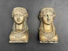 Paire ornements en bronze