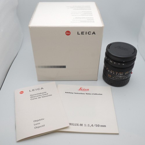 Leica summilux 50mm - summilux-m, f/1.4
