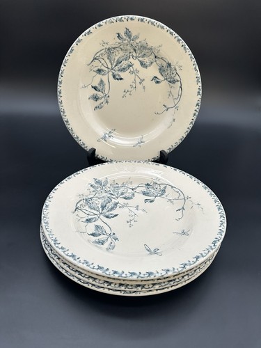Gien opaque ceramic plates - gien,