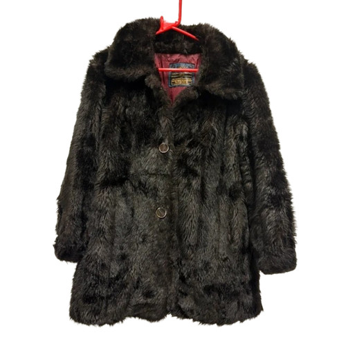Manteau vintage fourrure - manteau,