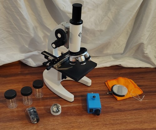 Student microscope set - microscope,