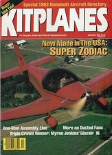 Kitplanes Dec 1992 - Zenair