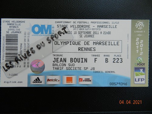 Ticket billet football - ++,