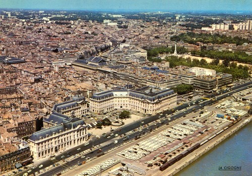 Bordeaux vue sur - bordeaux, la