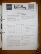 Service Manuelle Grundig