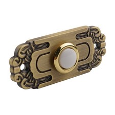 Bouton de sonnette antique en