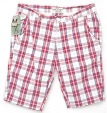 LE TEMPS DES CERISES Bermuda Homme carreaux rouge homme JAPAN RAGS 