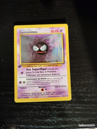 Carte pokémon première