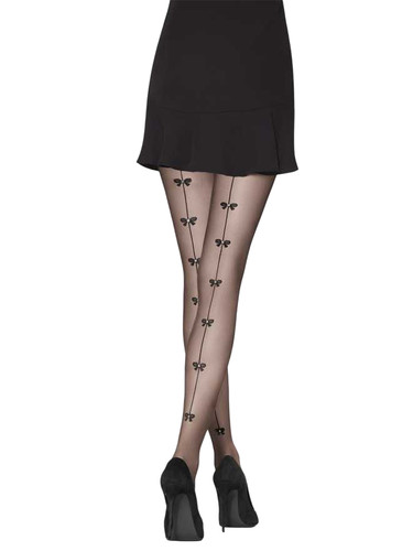 Collant fantaisie 25d - 25d, baguette