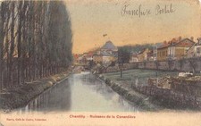 CPA 60 CHANTILLY RUISSEAU DE LA CANARDIERE (cliché rare