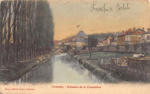 Cpa chantilly ruisseau - cpa, de