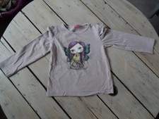 T-shirt manches longues gris imprimé fée NKY Taille 5 ans / 110 cm