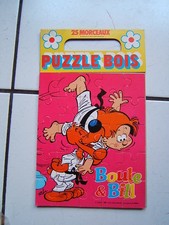 ROBA /  BOULE ET BILL /   PUZZLE  BOIS / JESCO  1986 AVEC SON CARTON D ORIGINE 