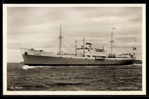 Carte postale cargo - , suédois
