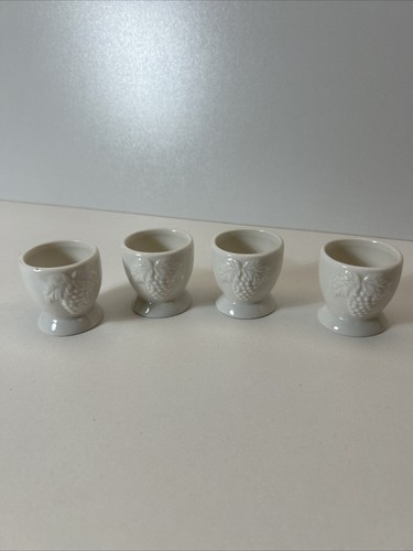Coquetiers vintage blancs - 4,