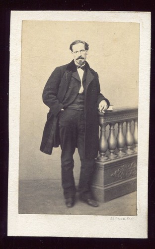 Photo cdv braun politique - photo,