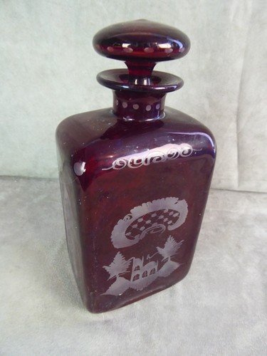Bouteille cristal de - bouteille,