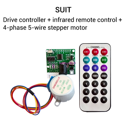 Uln2003 diy stepper - dc, 5v