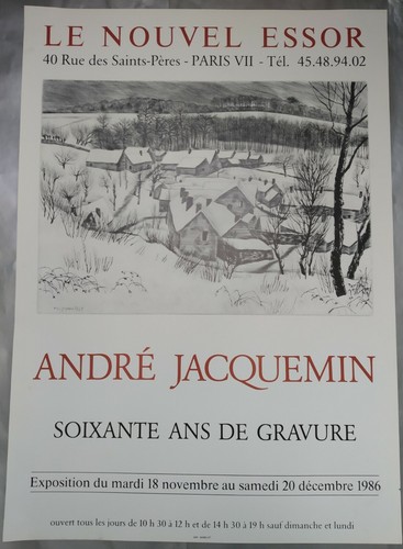 Jacquemin andre affiche - jacquemin,