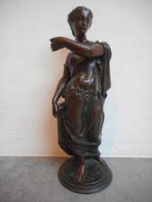 Statue bronze patine - en,