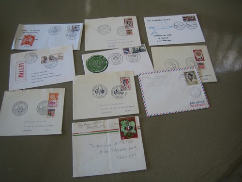Superbe lot enveloppes - superbe, 10