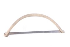 Ancienne Scie À Cadre En Bois