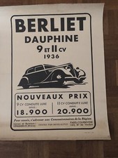 Superbe Affiche Publicitaire