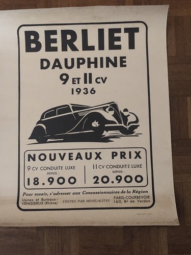 Superbe affiche publicitaire - affiche,