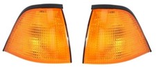 CLIGNOTANT AVANT DROITE + GAUCHE POUR BMW 3 E36 09.90-08.00 ORANGE