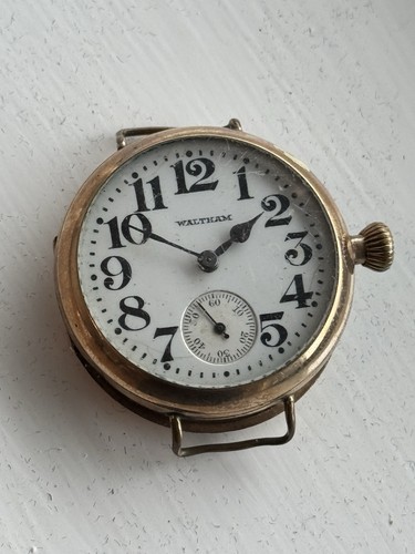 Ww1 waltham montre - waltham, tranchée