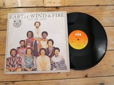 EARTH WIND AND FIRE LET ME TALK NO LP MAXI 33T VINYLE EX COVE EX ORIGINAL 1980