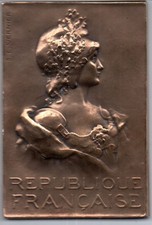 BORDEAUX (33) - plaquette pose de la premièr pierre du second bassin à flot 1905