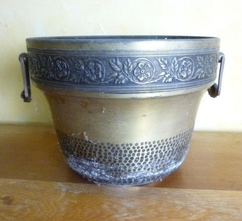 Jardiniere ancienne cuivre - ancienne,